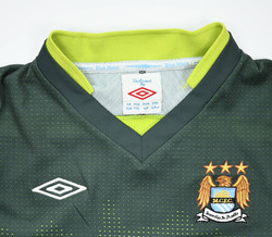 2011-12 MANCHESTER CITY GK LONGSLEEVE SHIRT XL. BOYS