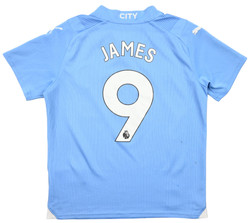 2023-24 MANCHESTER CITY *JAMES* SHIRT S. BOYS 