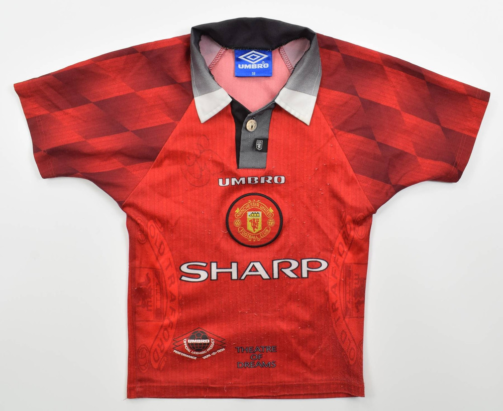 1996-98 MANCHESTER UNITED KOSZULKA S.BOYS