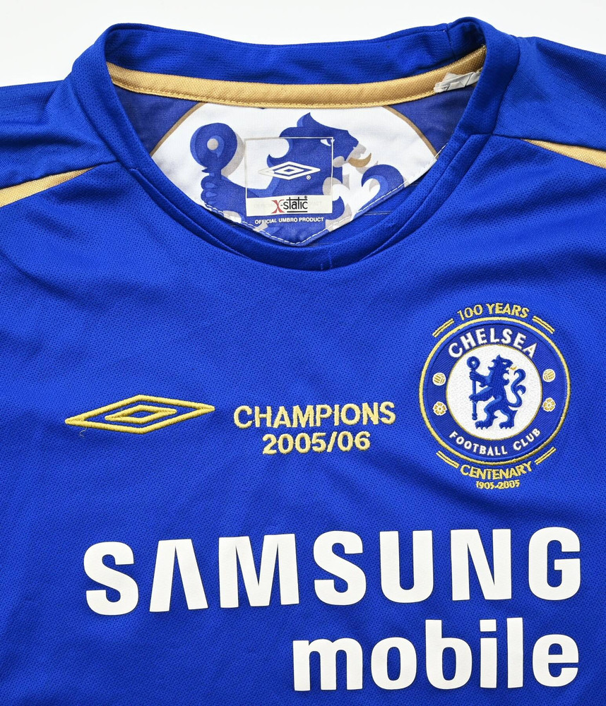 2005-06 CHELSEA LONDON SHIRT M. BOYS