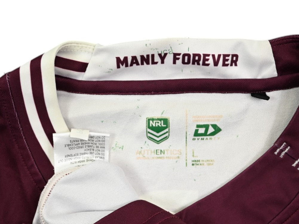 MANLY WARRINGAH SEA EAGLES ISC NRL SHIRT L