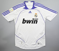 2007-08 REAL MADRID SHIRT S