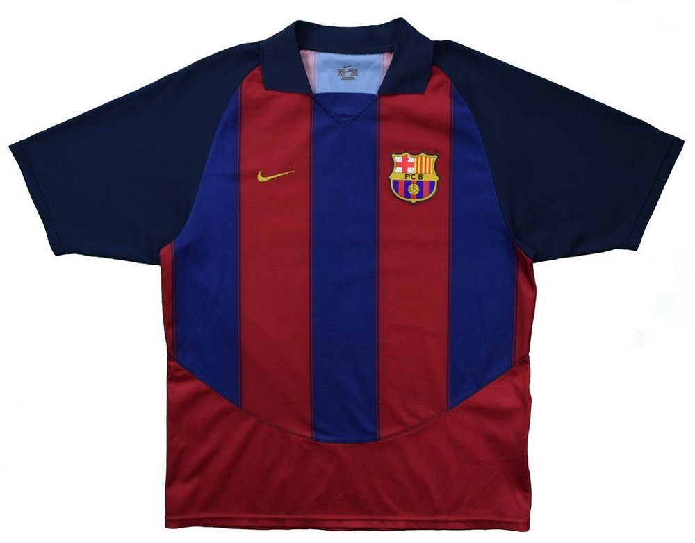 2003-04 FC BARCELONA SHIRT S