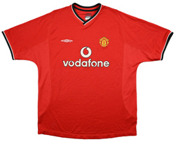 2000-02 MANCHESTER UNITED SHIRT XL