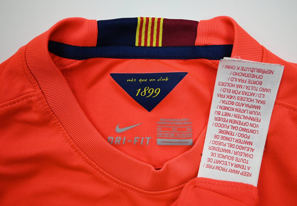 2014-15 FC BARCELONA SHIRT XL. BOYS