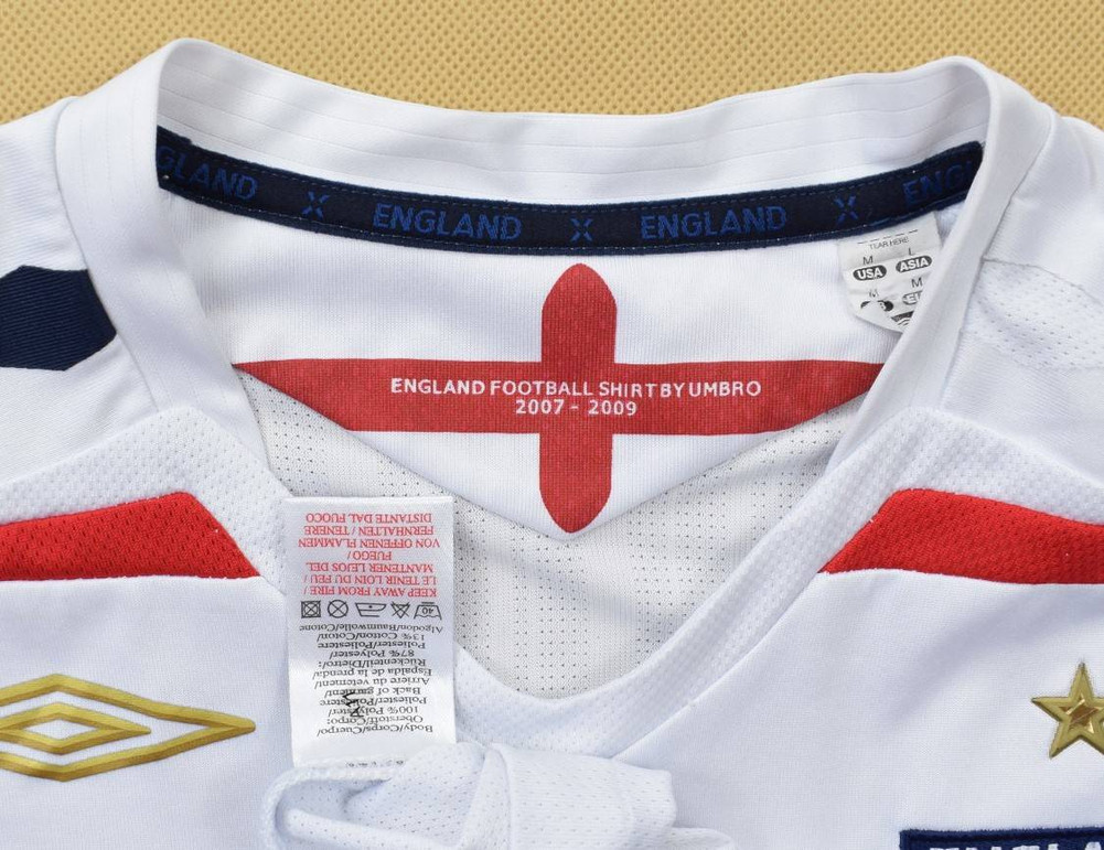 2007-09 ENGLAND SHIRT M
