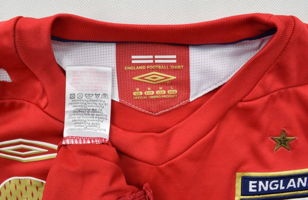 2006-08 ENGLAND *LAMPARD* SHIRT M