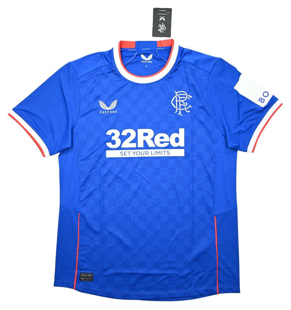 2022-23 GLASGOW RANGERS SHIRT L