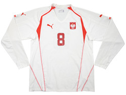 2004-06 POLAND #8 *KRZYNOWEK* LONGSLEEVE KOSZULKA MECZOWA XL
