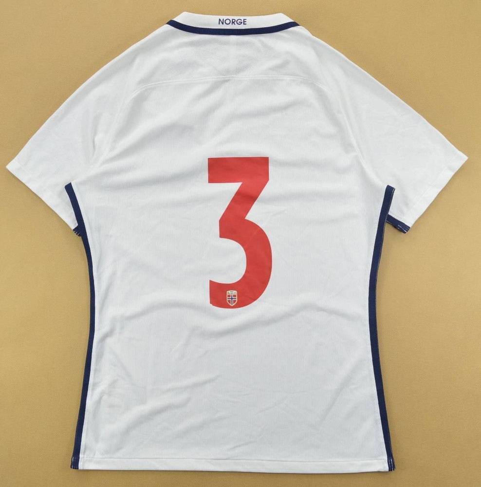 2016-18 NORWAY WOMAN MATCH ISSUE SHIRT L