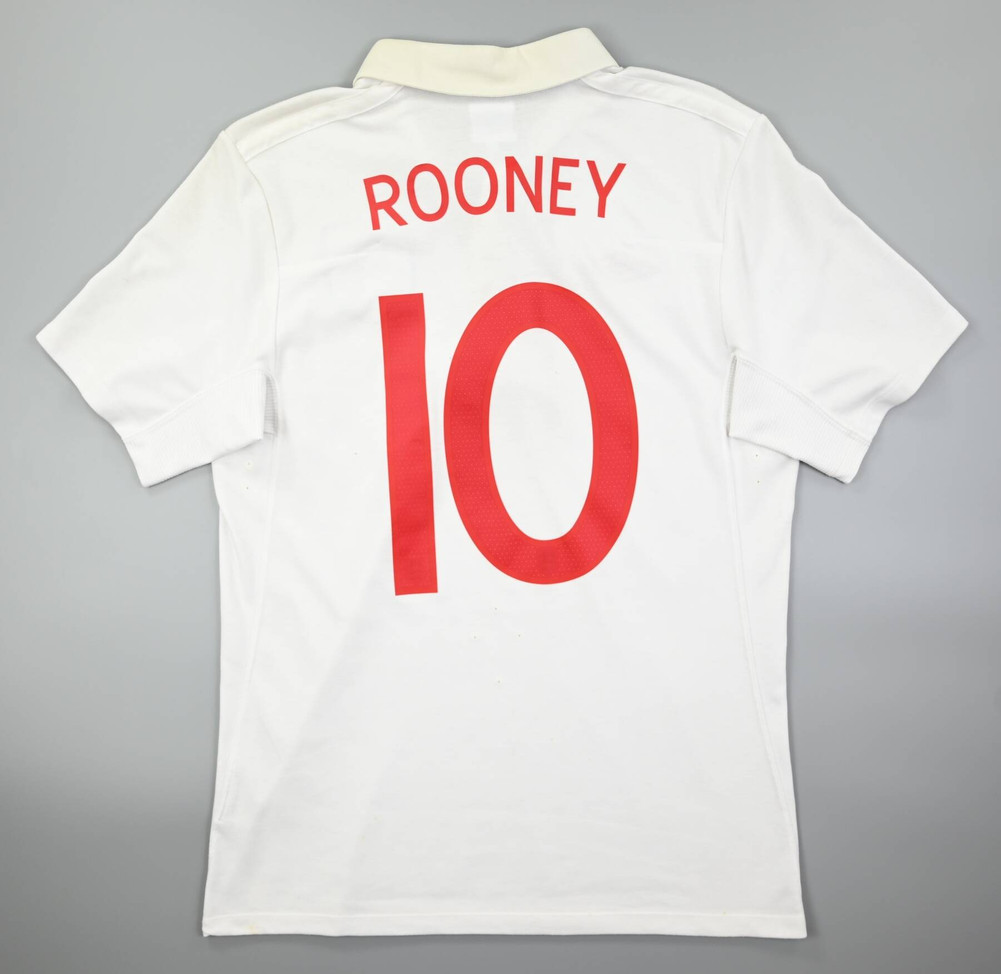 2009-10 ENGLAND *ROONEY* SHIRT S