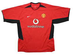 2002-04 MANCHESTER UNITED KOSZULKA L