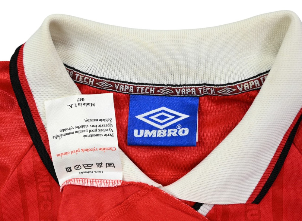 1999-00 MANCHESTER UNITED *BECKHAM* SHIRT XL