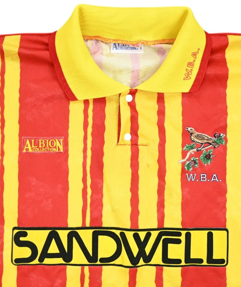 1992-93 WEST BROMWICH ALBION SHIRT L
