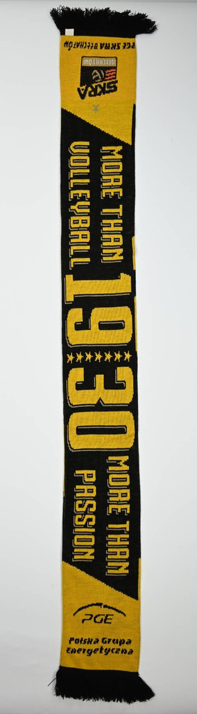 PGE SKRA BELCHATOW MORE THAN VOLLEYBALL SCARF