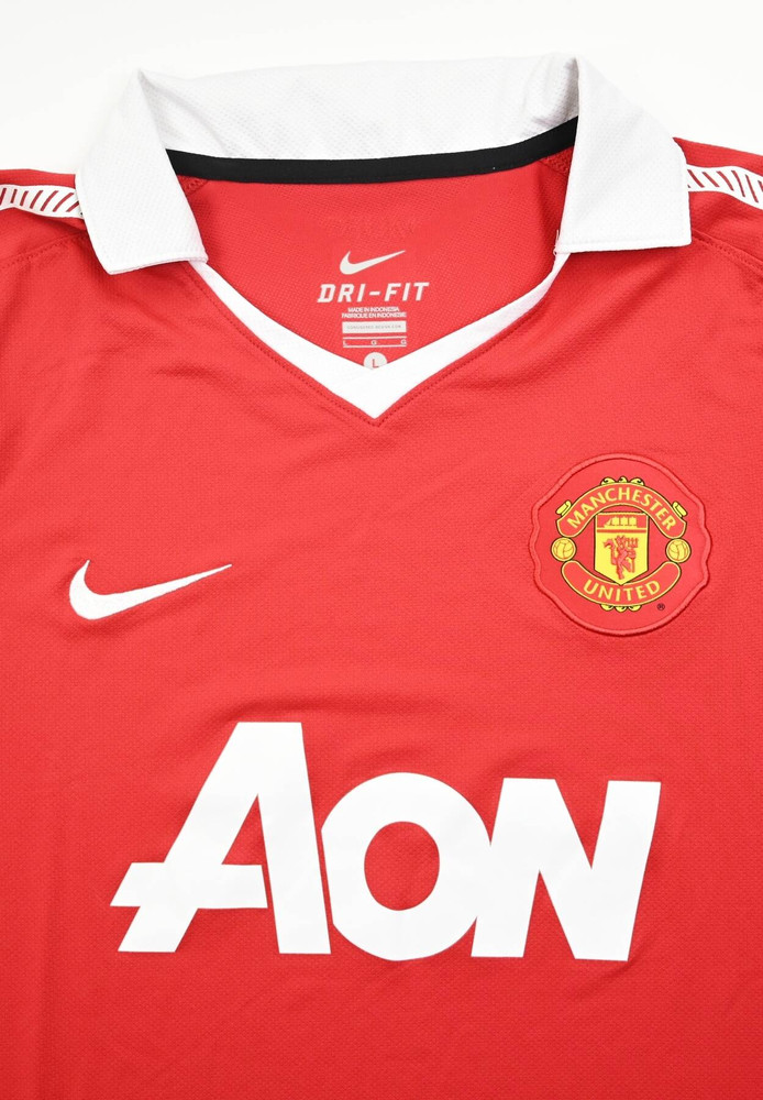 2010-11 MANCHESTER UNITED SHIRT L