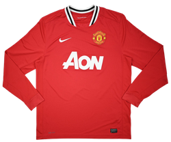 2011-12 MANCHESTER UNITED LONGSLEEVE L