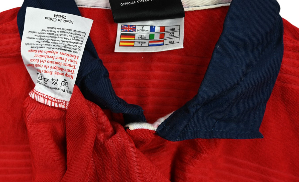 1999-01 ENGLAND SHIRT XS