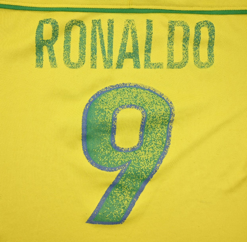 1998-00 BRAZIL *RONALDO* KOSZULKA L. BOYS