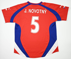 2000-02 CZECH REPUBLIC *J. NOVOTNY* SHIRT XL