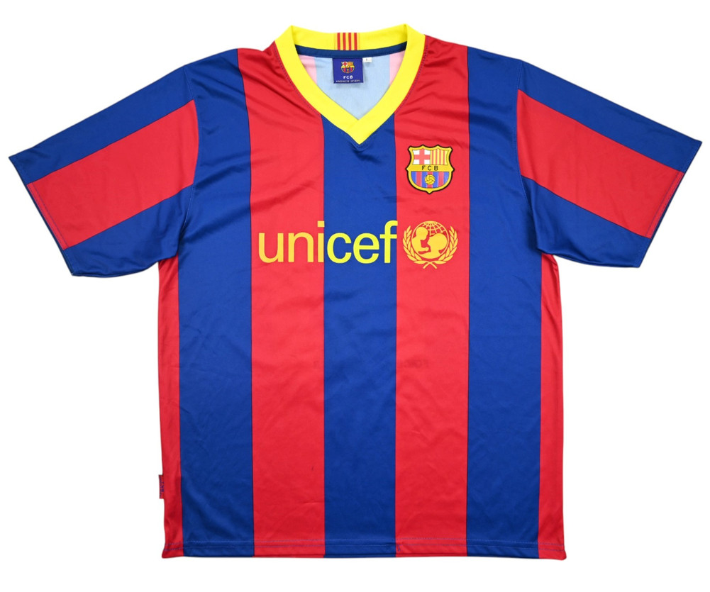 2010-11 BARCELONA *MESSI* SHIRT L