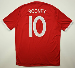 2010-11 ENGLAND *ROONEY* KOSZULKA L