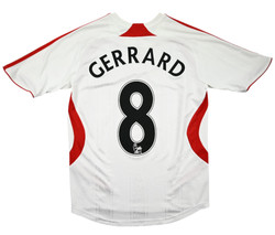 2007-08 LIVERPOOL *GERRARD* SHIRT S