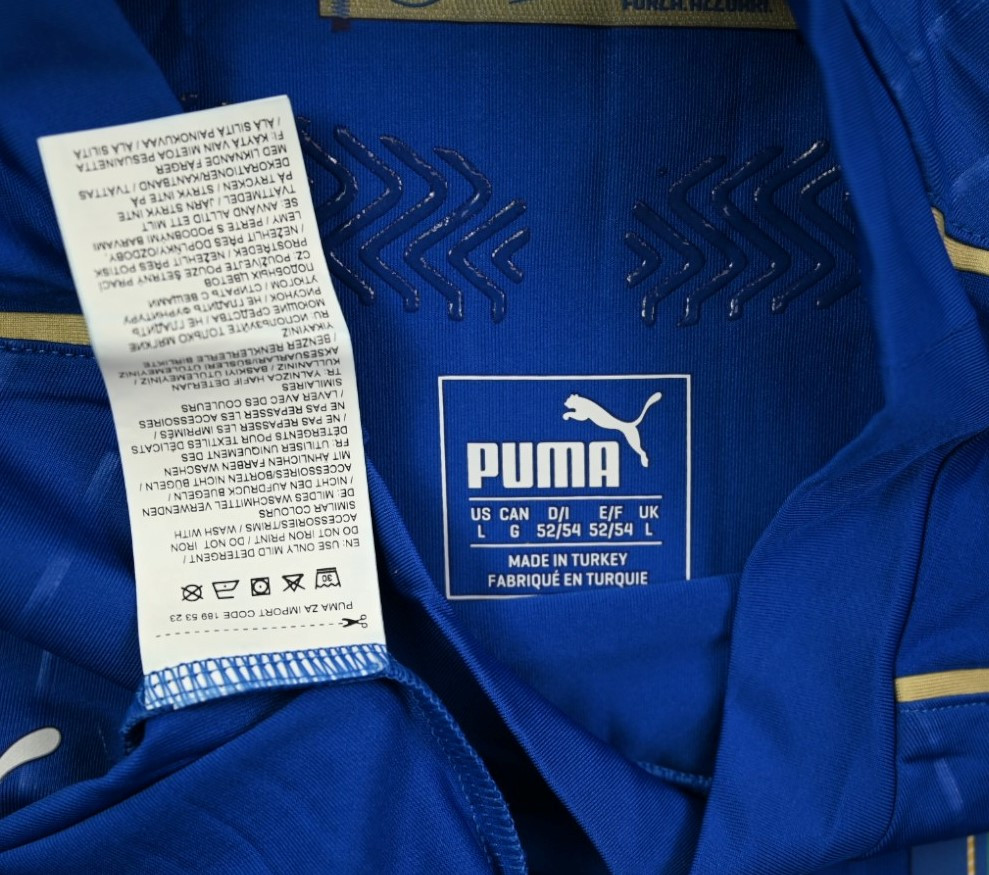 2016-17 ITALY *PIRLO* PLAYER ISSUE KOSZULKA L