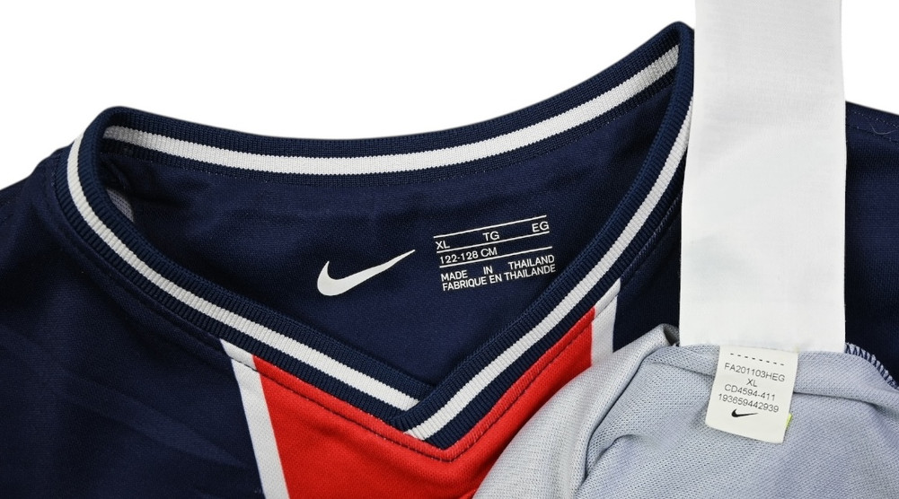 2020-21 PARIS SAINT-GERMAIN KOSZULKA XS. BOYS 