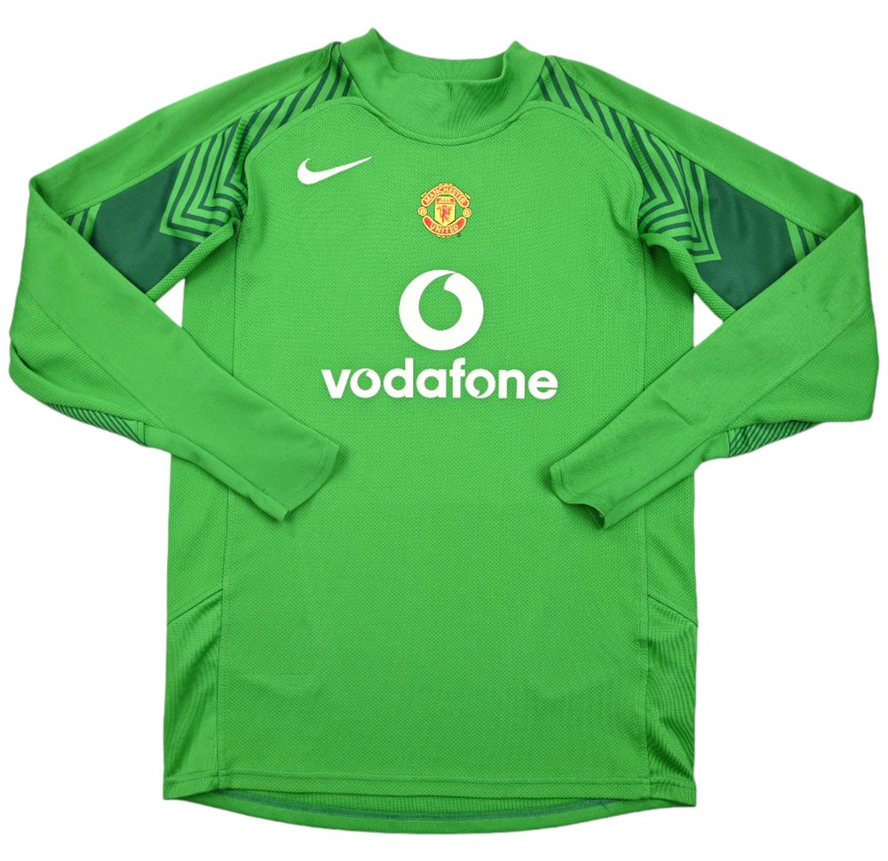 2005-06 MANCHESTER UNITED GK SHIRT L. BOYS