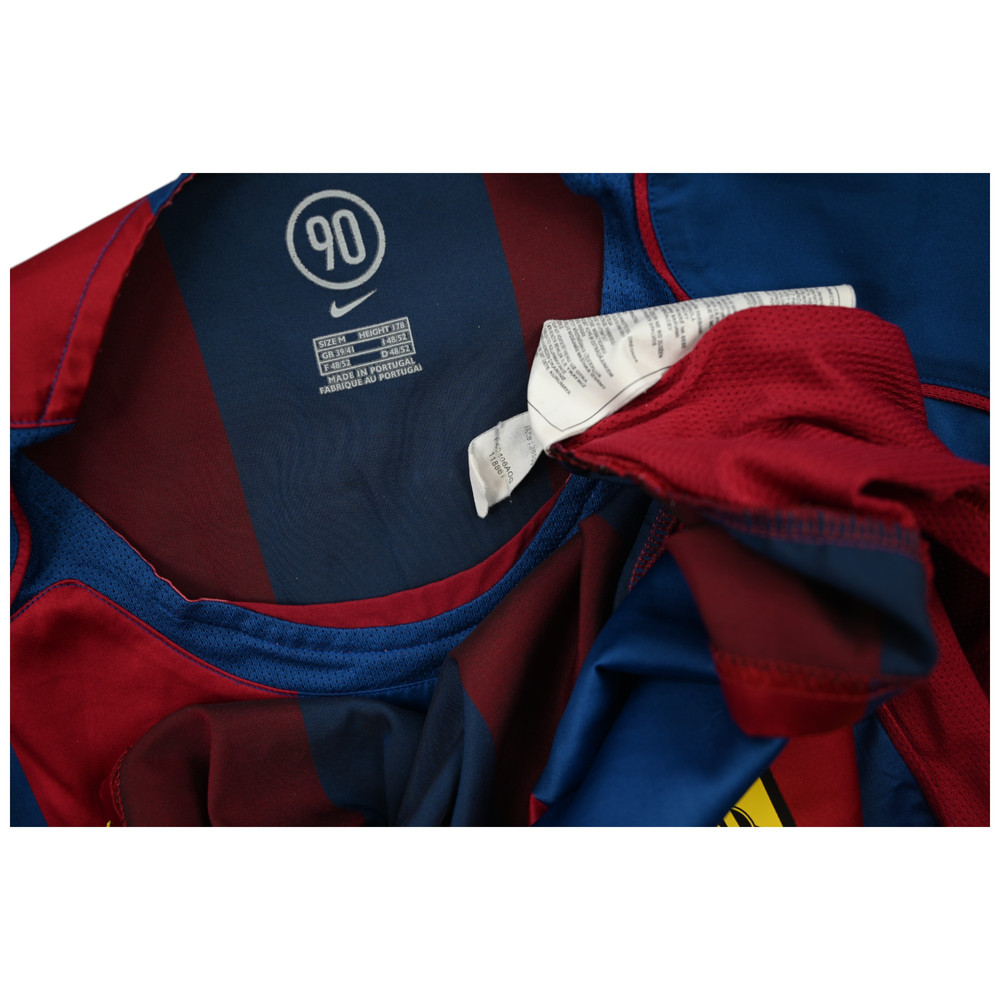 2004-05 BARCELONA *RONALDINHO* KOSZULKA M