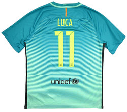 2016-17 FC BARCELONA *LUCA* SHIRT L