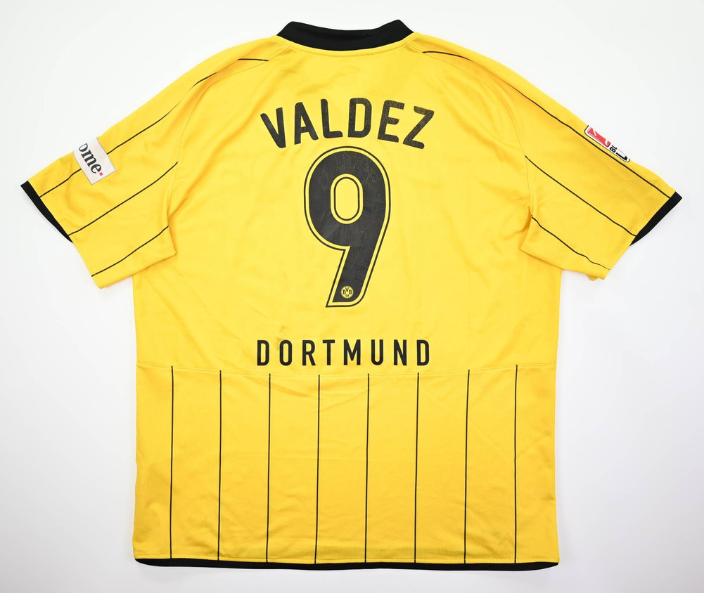 2008-09 BORUSSIA DORTMUND *VALDEZ* SHIRT XXL