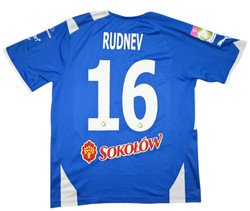 2011-12 LECH POZNAN *RUDNEVS* MATCH ISSUE SHIRT L