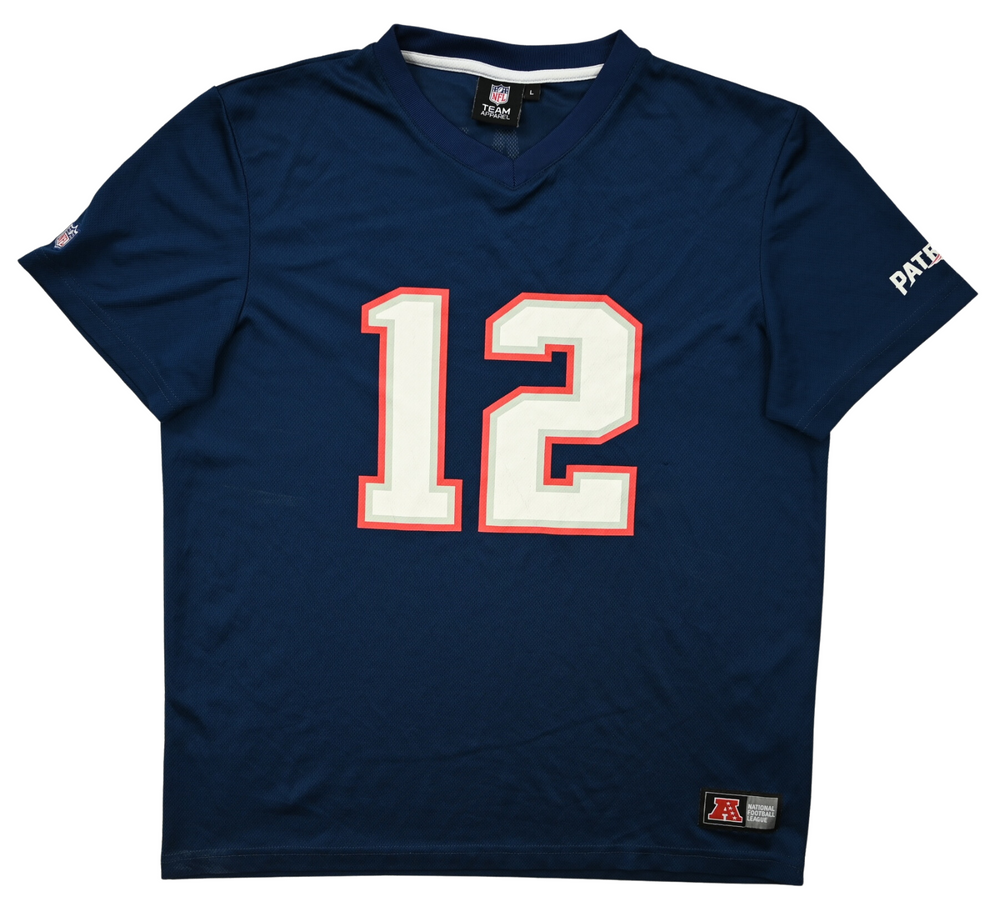 NEW ENGLAND PATRIOTS *BRADY* NFL SHIRT L