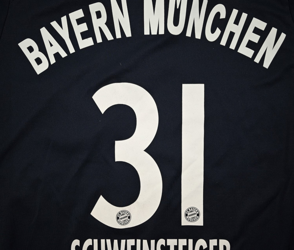 2008-09 BAYERN MUNCHEN *SCHWEINSTEIGER* SHIRT L. BOYS