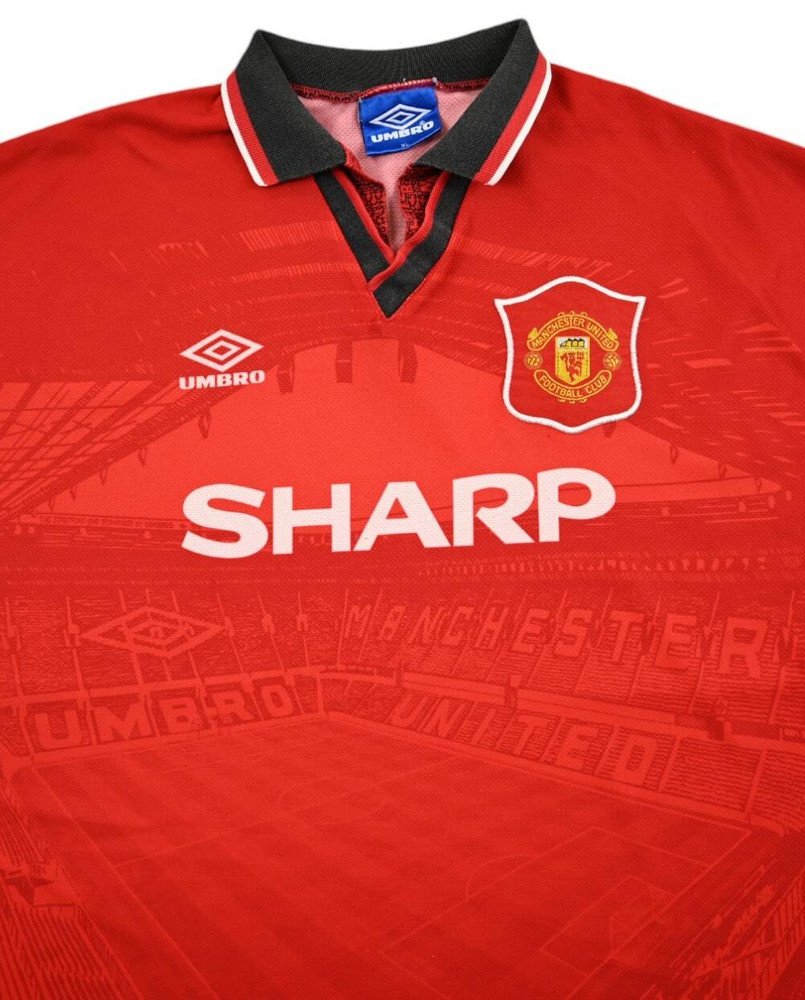 1994-96 MANCHESTER UNITED SHIRT XL