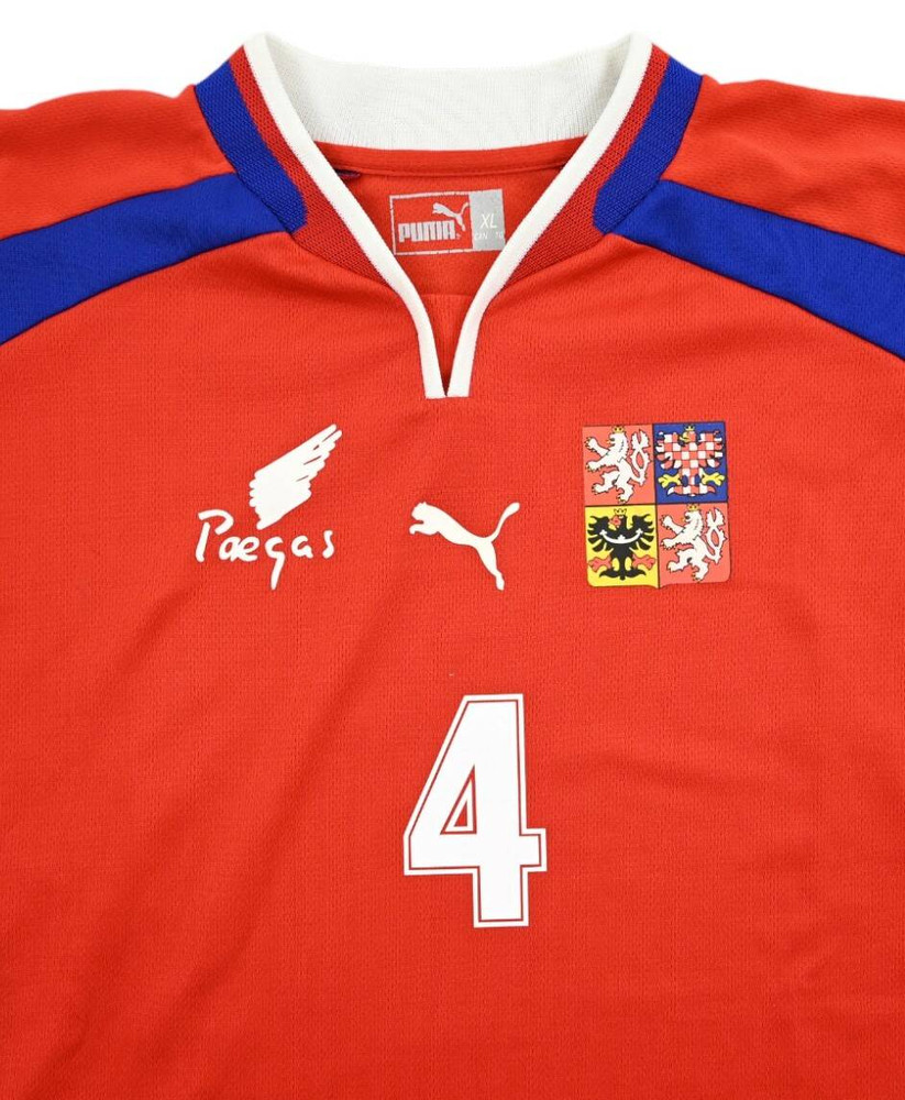 2000-02 CZECH REPUBLIC *NEDVED* SHIRT XL