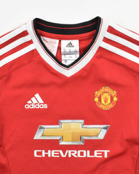 2015-16 MANCHESTER UNITED KOSZULKA BOYS 4-5Y