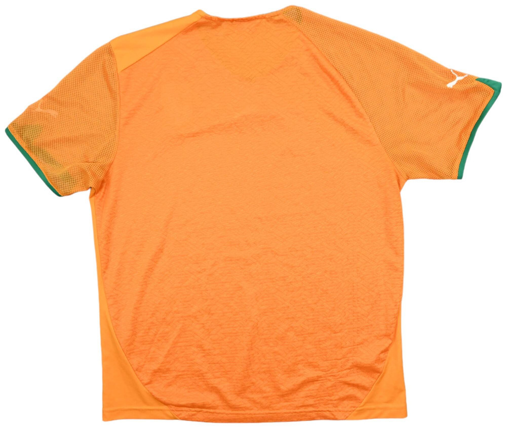 2010-11 IVORY COAST SHIRT XL