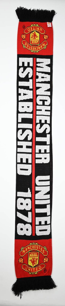 MANCHESTER UNITED ESTABLISHED 1878 SCARF