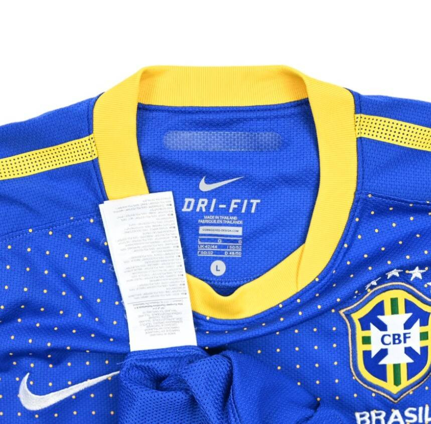 2010-11 BRAZIL SHIRT L