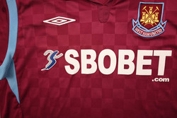 2009-10 WEST HAM UNITED *MOORE* SHIRT L