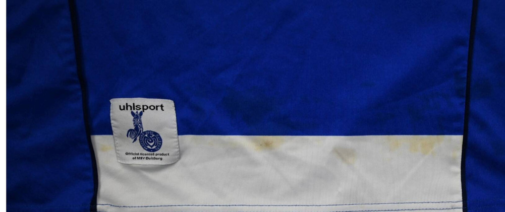 2007-08 MSV DUISBURG *ISHIAKU* SHIRT L