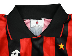 1993-94 AC MILAN LONGSLEEVE SHIRT L