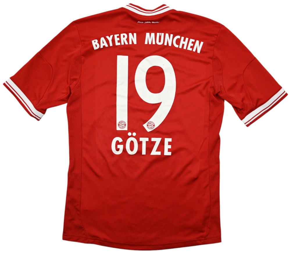 2013-14 BAYERN MUNCHEN *GOTZE* SHIRT S
