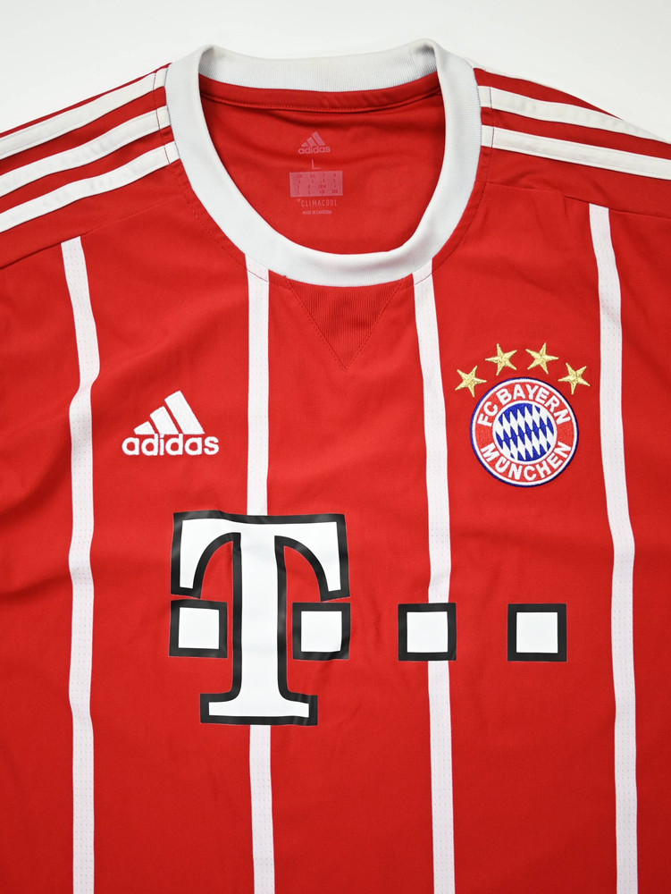 2017-18 BAYERN MUNCHEN #5 SHIRT L