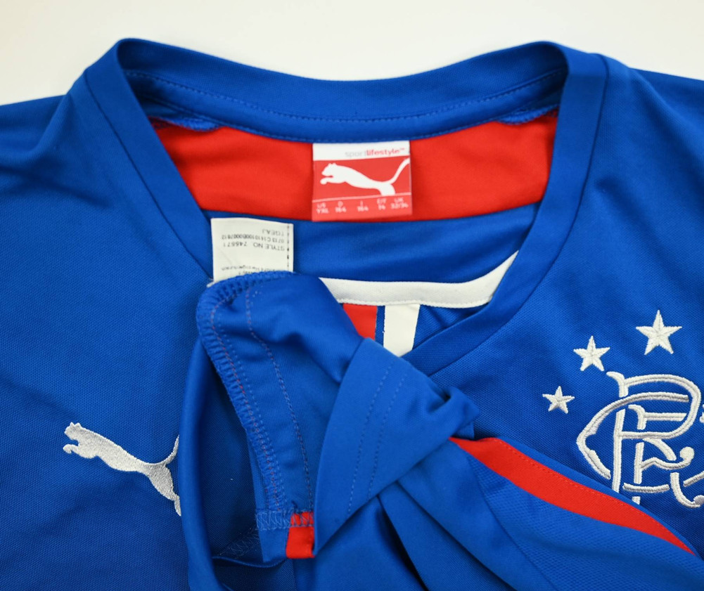 2013-14 GLASGOW RANGERS KOSZULKA XL. BOYS