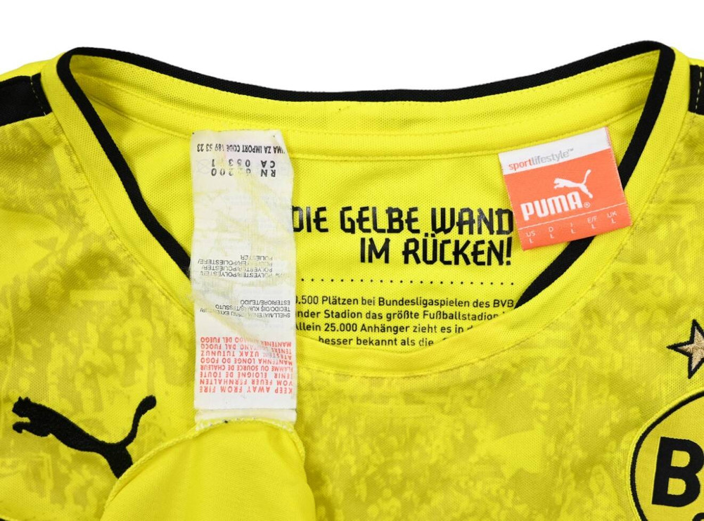 2013-14 BORUSSIA DORTMUND *DURM* SHIRT L