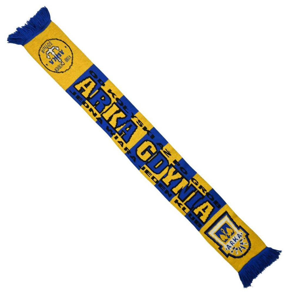 ARKA GDYNIA OD KOŁYSKI AŻ PO GRÓB JEDNA WIARA JEDEN KLUB SCARF